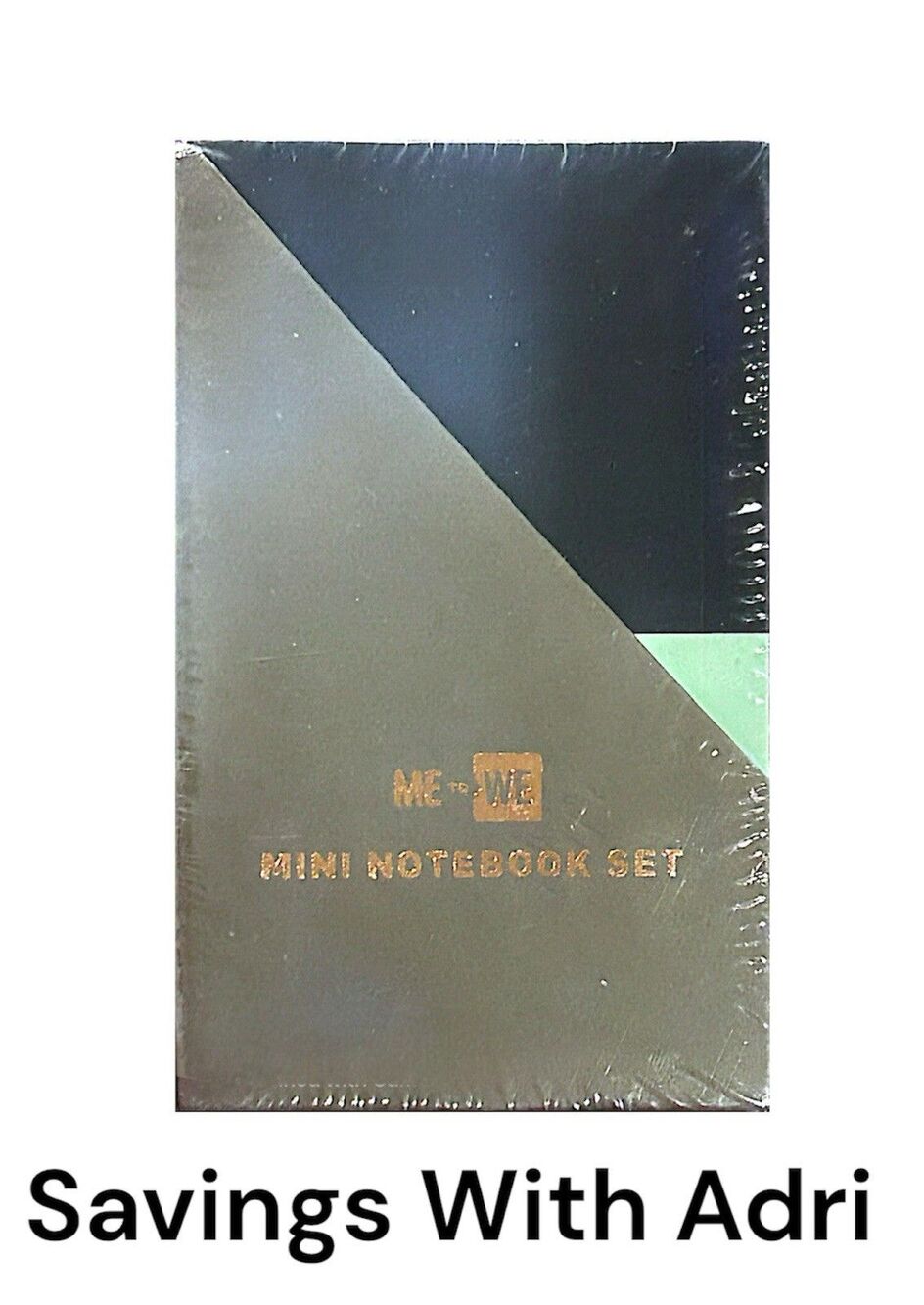 Me to We 4 Mini Notebook Set 5"x3" 60 Sheets Each